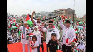 Orasi Khairullah Ahyari, Ketua Panitia Aksi Damai Depok Bersama Palestina