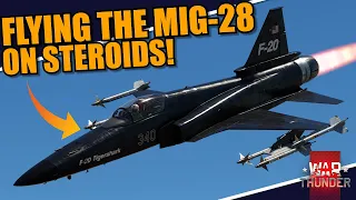 War Thunder DEV - Flying the F-20A TIGERSHARK! Is it WORTH 75 DOLLARS?