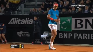 Wawrinka vs Nadal Roma 2015