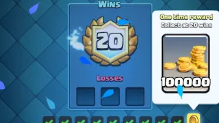 EASY 20 WINS in 20 WIN CHALLENGE #1 BEST  DECK ! - CLASH ROYALE