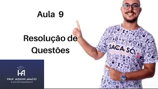 Aula 9 - Parte 2 - Resolução de Questões - História - Prof. Hudson Araújo - Centro de Isoladas