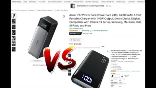 Review: $30 INIU (50Wh) Takes on $150 Anker 737 (75Wh) Power Bank, Who Wins the Battle of Batteries?