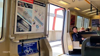 Final BART Legacy Fleet Door Chime at Fruitvale Station, Bay Area, California