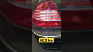 #W220 long  более 10 лет без движения/Мерседес с класс/мерс обзор