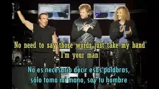 BON JOVI - I'm your man (lyrics - letra / subtitulado)