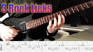 3 Rock Licks 🎸