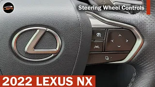 2022 Lexus NX - Steering Wheel Controls  #Lexus #Steering Wheel