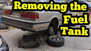 1990-93 Honda Accord Fuel Tank Removal