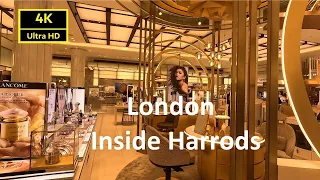 City Walk London Inside Harrods 4K Ultra HD 60fps am 30.07.2023