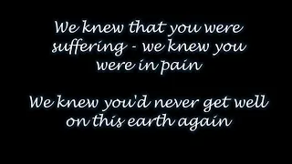 "The Garden" - Beautiful song for a lost, loved one