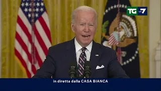 Ucraina, Biden: "Se la Russia andrà avanti ne pagherà le conseguenze"