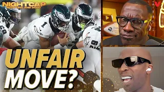 Shannon Sharpe wonders if NFL should ban Jalen Hurts & Eagles "tush push" | Nightcap w/ Unc & Ocho