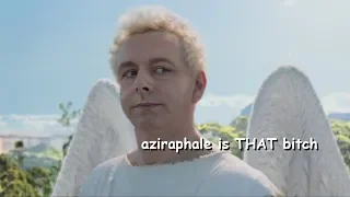 aziraphale being a bastard for almost 6 minutes