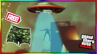 *INSANE* HOW TO GET ABDUCTED BY UFOs in GTA ONLINE RIGHT NOW!! (REWARDS)