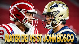 Mater Dei vs St. John Bosco! 🚨- CIFSS D1 CHAMPIONSHIP 💍 - BEST RIVALRY IN HS FOOTBALL ‼️