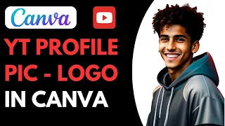 How To Create Youtube Profile Picture In Canva - [Profile Picture Or Logo]