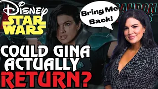 CARA DUNE RETURNS? Gina Carano Confirms She Is Willing To RETURN To Star Wars! What Will Disney Do?