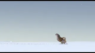 Белка и орех ... отрывок из мультфильма (Ледниковый Период/Ice Age)2002