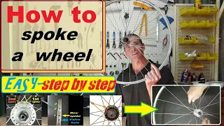 How to build a bike wheel - Easy!