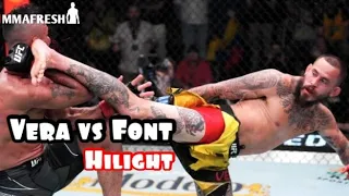 Лучшие моменты Марлон Вера vs Роб Фонт / HD HL / Highlight Marlon Vera vs Rob Font / HD HL