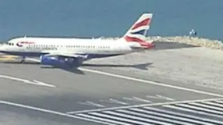 ba take off from Gibraltar rock.MP4