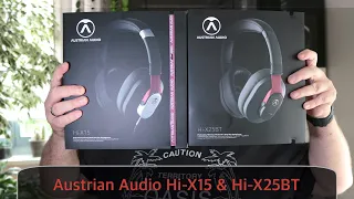 Austrian Audio Hi-X15 & Hi-X25BT im Test - Preis-/Leistungsknaller und dazu sehr guter Klang