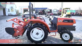 Огляд японського міні трактора Kubota KL-25 | Totus Traktor