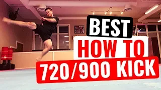 HOW TO CHEAT 900/720 KICK | Taekwondo/Martial Arts/Tricking