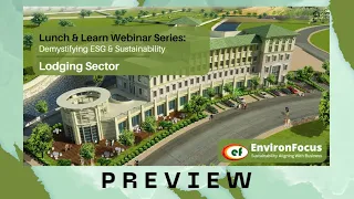 Lunch & Learn Webinar Series: Lodging/Hotels Industry Preview