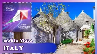 Italy 🇮🇹 – POSTCARD – JESC 2019 – Marta Viola - La Voce Della Tera