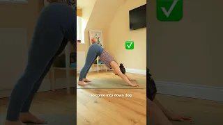 Struggling with down dog? Try this