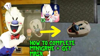 HOW TO COMPLETE THE MINIGAME + GET MINI ROD MASK | ICE SCREAM 6 (EASY TUTORIAL)