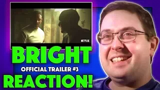 REACTION! Bright Trailer #3 - Will Smith Netflix Movie 2017