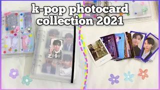 распаковка нового биндера, фотокарт и их организация | kpop photocard collection 2021