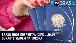União Europeia veta visto CPLP emitido em Portugal | SBT Brasil (05/10/23)
