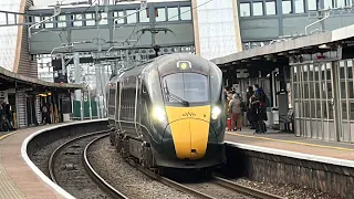 Great Western Railway and CrossCountry Trains at Bristol Parkway on February 18th 2023