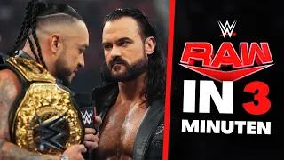 WWE RAW in 3 Minuten | NEUE CONTENDER! Was läuft da bei Gunther und Ilja Dragunov? 13.05.24