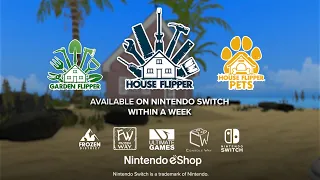 House Flipper: Garden and Pets DLC - Switch Release trailer