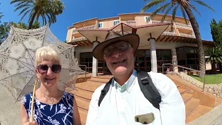 AquaSol and Sol Palmanova hotels walk to the beach - 1st July 2022