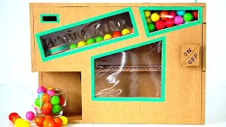 | How to Make Gumball Vending Machine Without Battery and DC Motor |