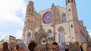 La catedral del mar, el cómic del bestseller de Ildefonso Falcones