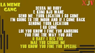 Darkovibes Ft. Stonebwoy Inna Song Remix Lyrics ( Lyrics Video)