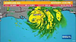 Live update: Hurricane Ida hitting SE Louisiana as Cat 4 storm