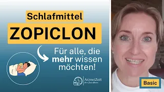 Zopiclon Zolpidem Basic (kurz erklärt) ➡️Was Sie in Kürze zu Ihrem Schlafmittel wissen sollten