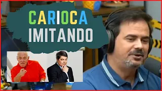 Carioca Imitando Sílvio Luiz e Datena no Podpah | Focus Podcast - Cortes