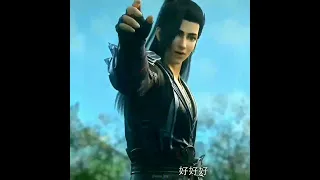 btth xiao yan vs lin xiuya friendly fight | battle through the heavens attitude status #btth #shorts