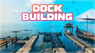 How to Build an Impressive Dock with ANY Material | Valheim