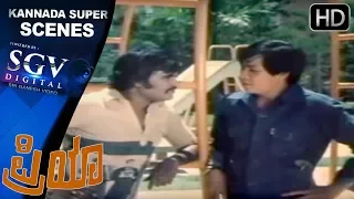 Rajinikanth Saved Kidnapped Sridevi and Ambarish - Climax Scene - Kannada Super Scenes - Priya Movie