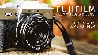 FUJIFILM XF27mm f2.8 WR pancake lens review