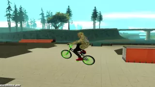 Продвинутые трюки на bmx в SAMP